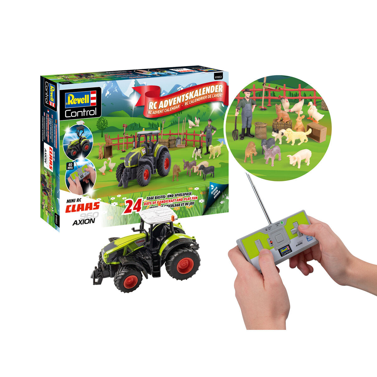 Revell Adventskalender RC Claas Axion 960 Traktor