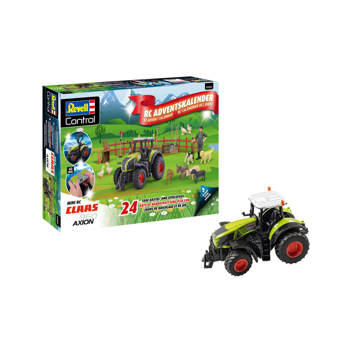 Revell Adventskalender RC Claas Axion 960 Traktor