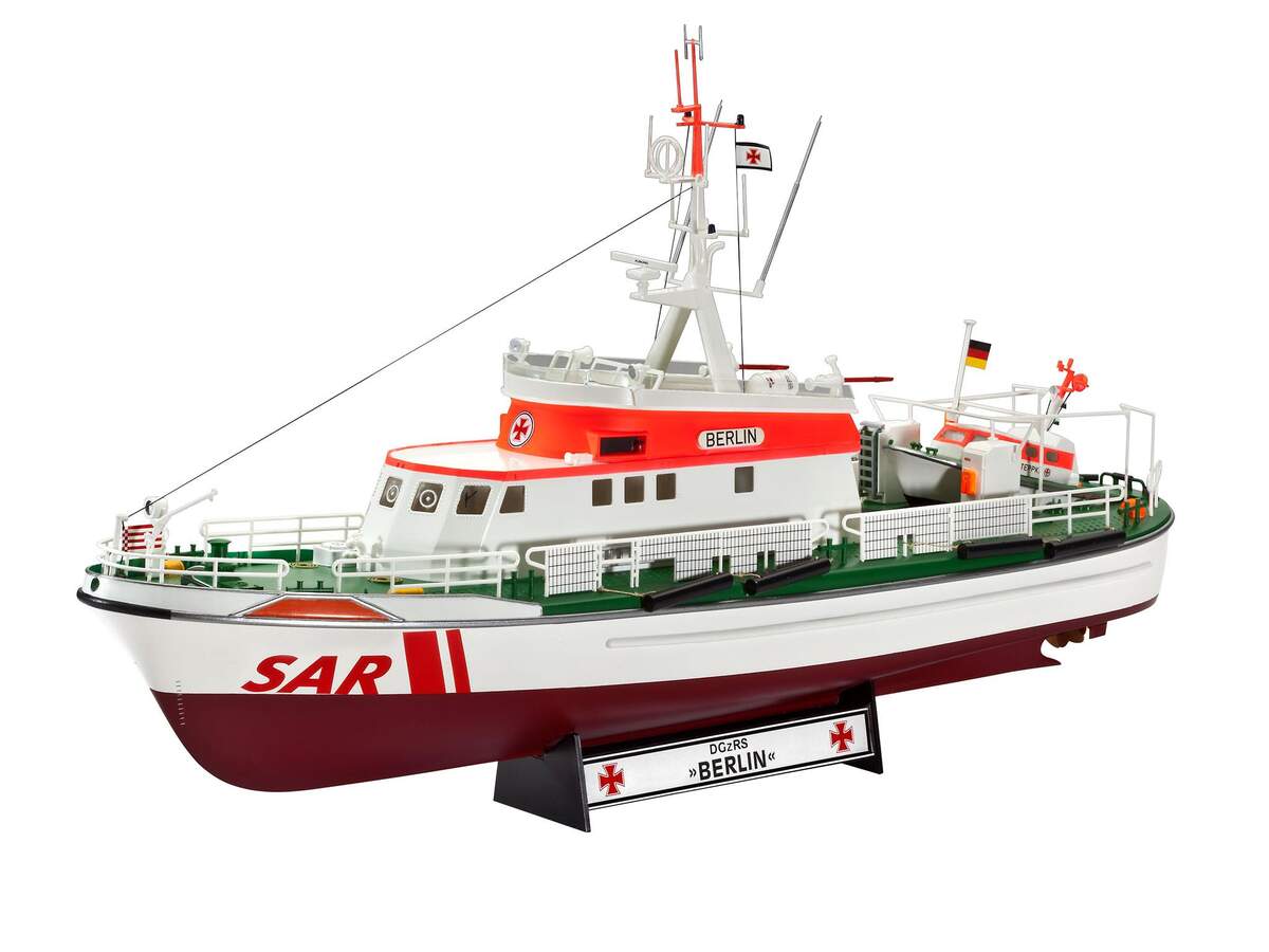 Revell DGzRS Berlin + Sea King Good Bye Set