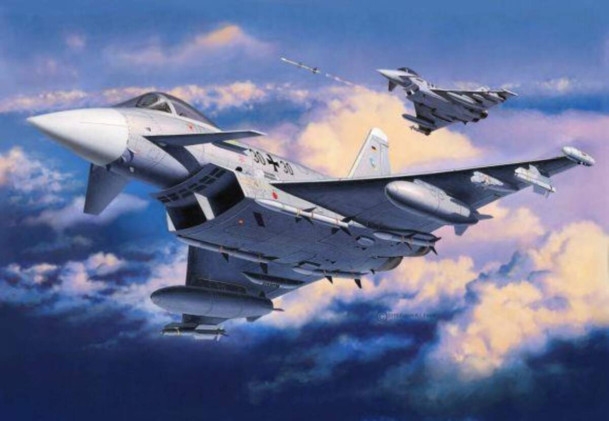 Revell Eurofighter Typhoon (single s
