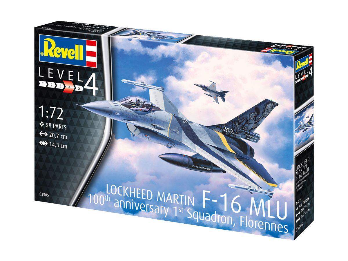 Revell F-16 Mlu100th Anniversary, Maßstab: 1:72