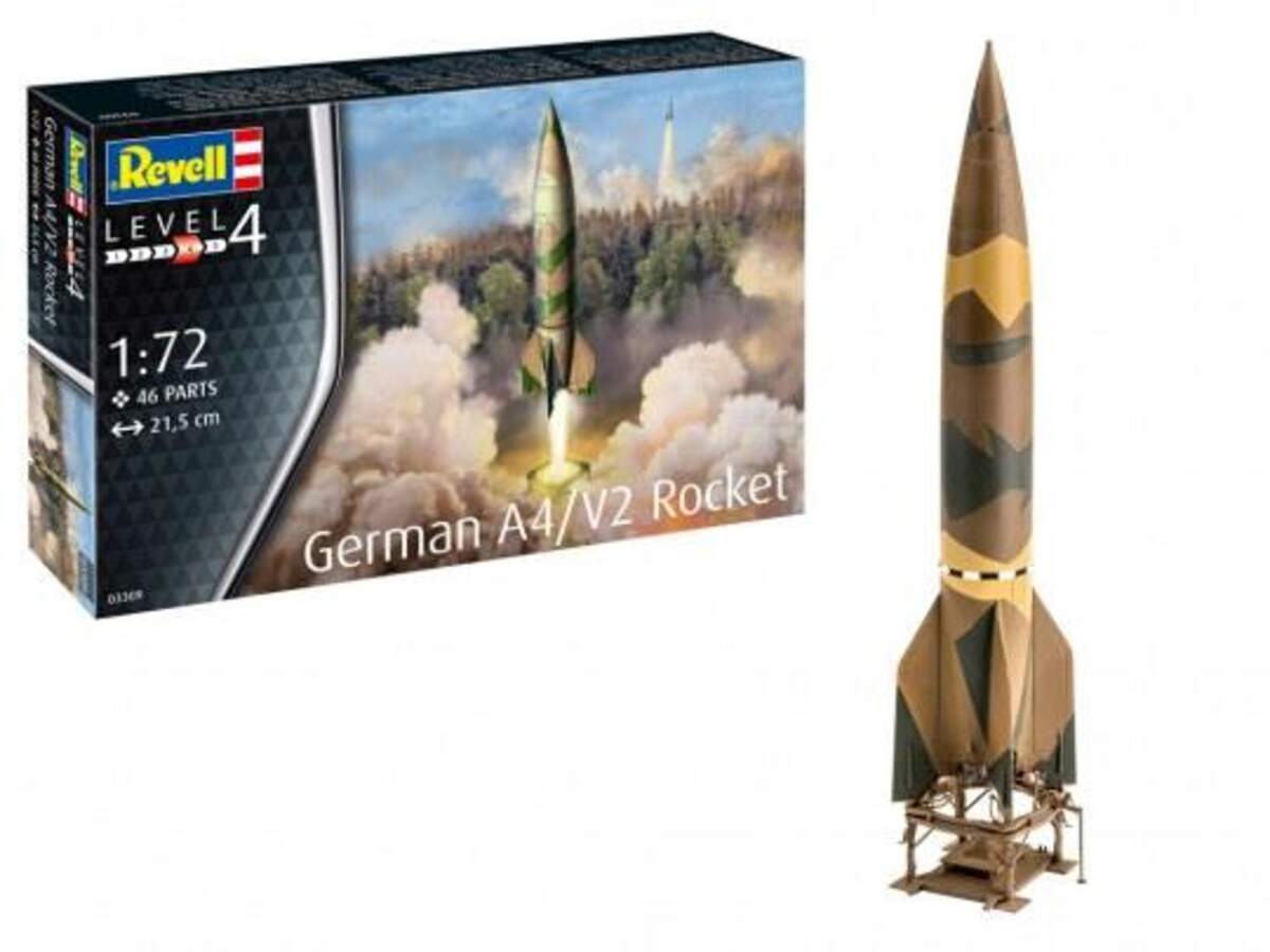 Revell German A4/V2 Rocket, 1:72