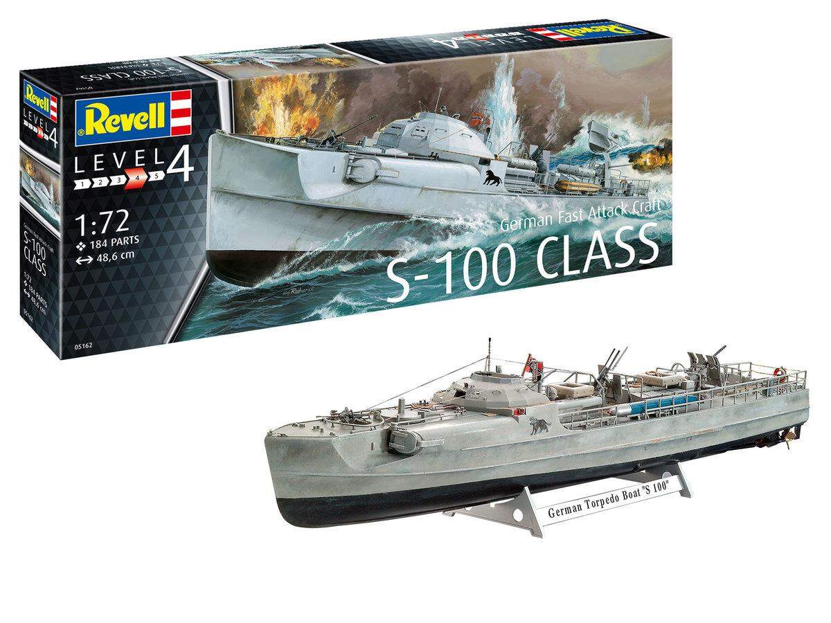 Revell German Fast Attack Craft S-10, Maßstab 1:72