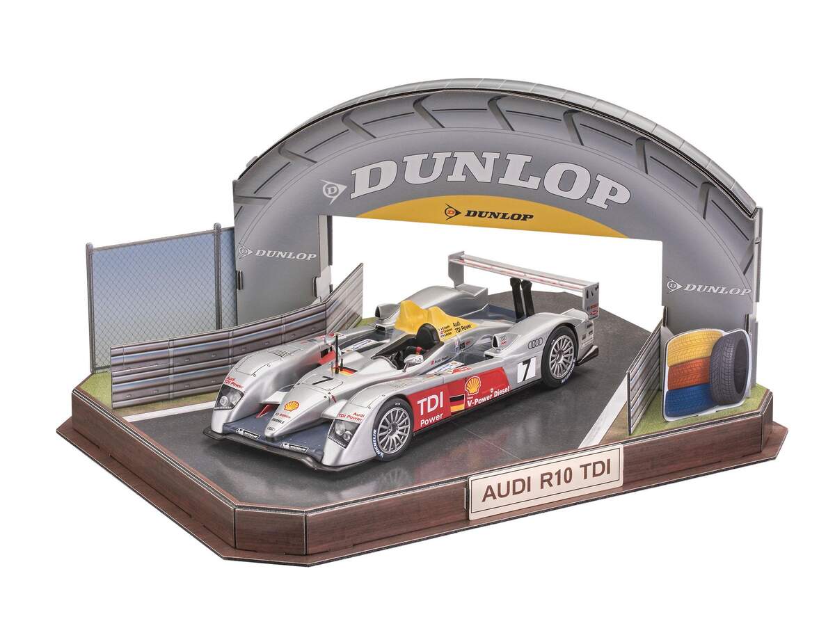 Revell Geschenkset Audi R10 TDI LeMans + 3D Puzzle