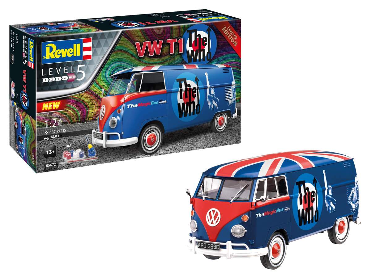Revell Geschenkset VW T1 "The Who"