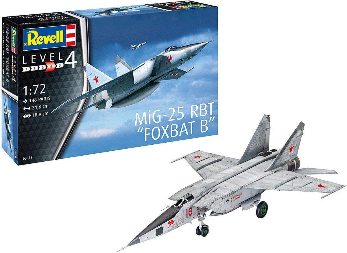 Revell MiG-25 RBT Foxbat B im Maßstab 1:72