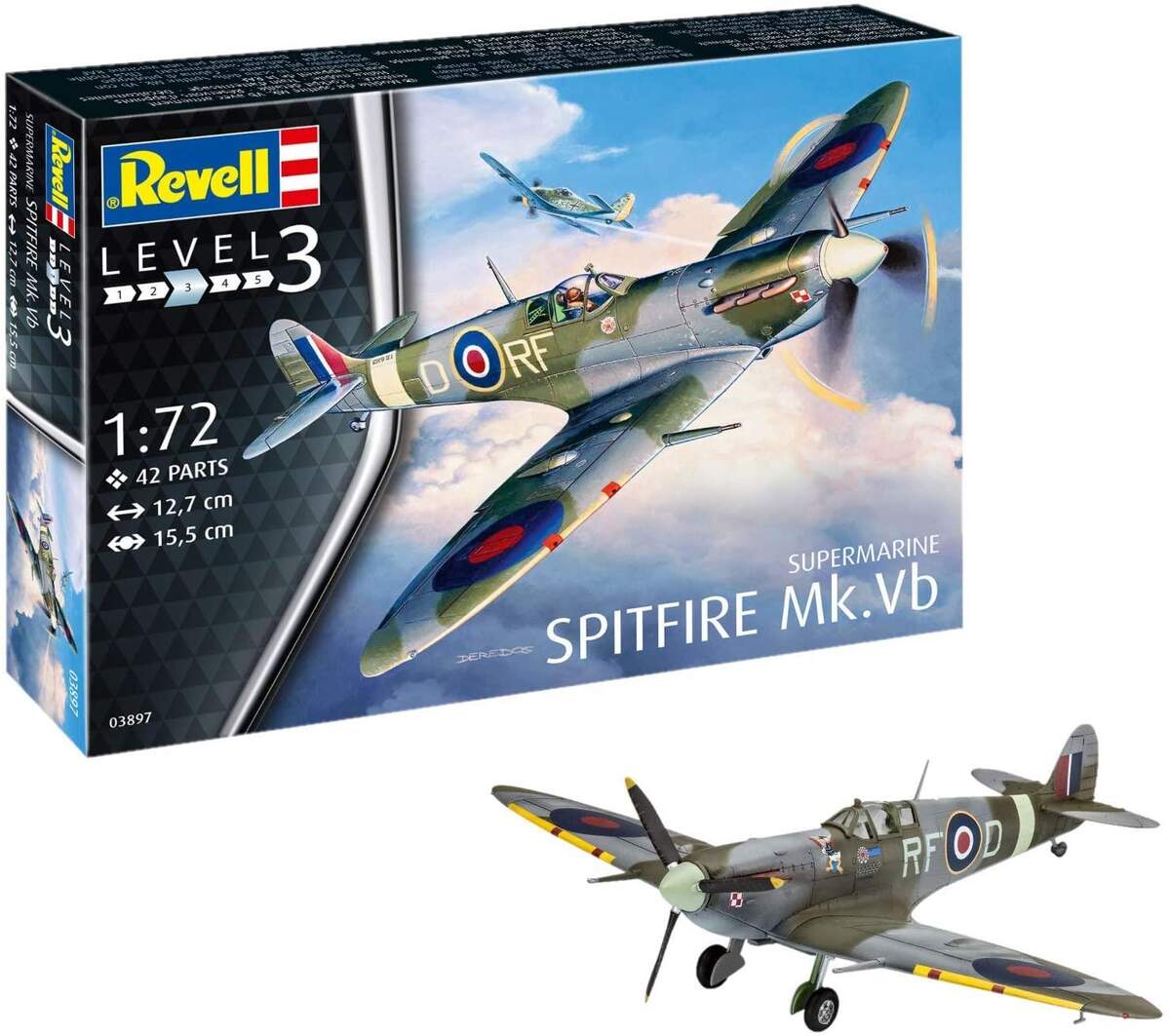 Revell Model Set Supermarine Spitfire Mk.Vb