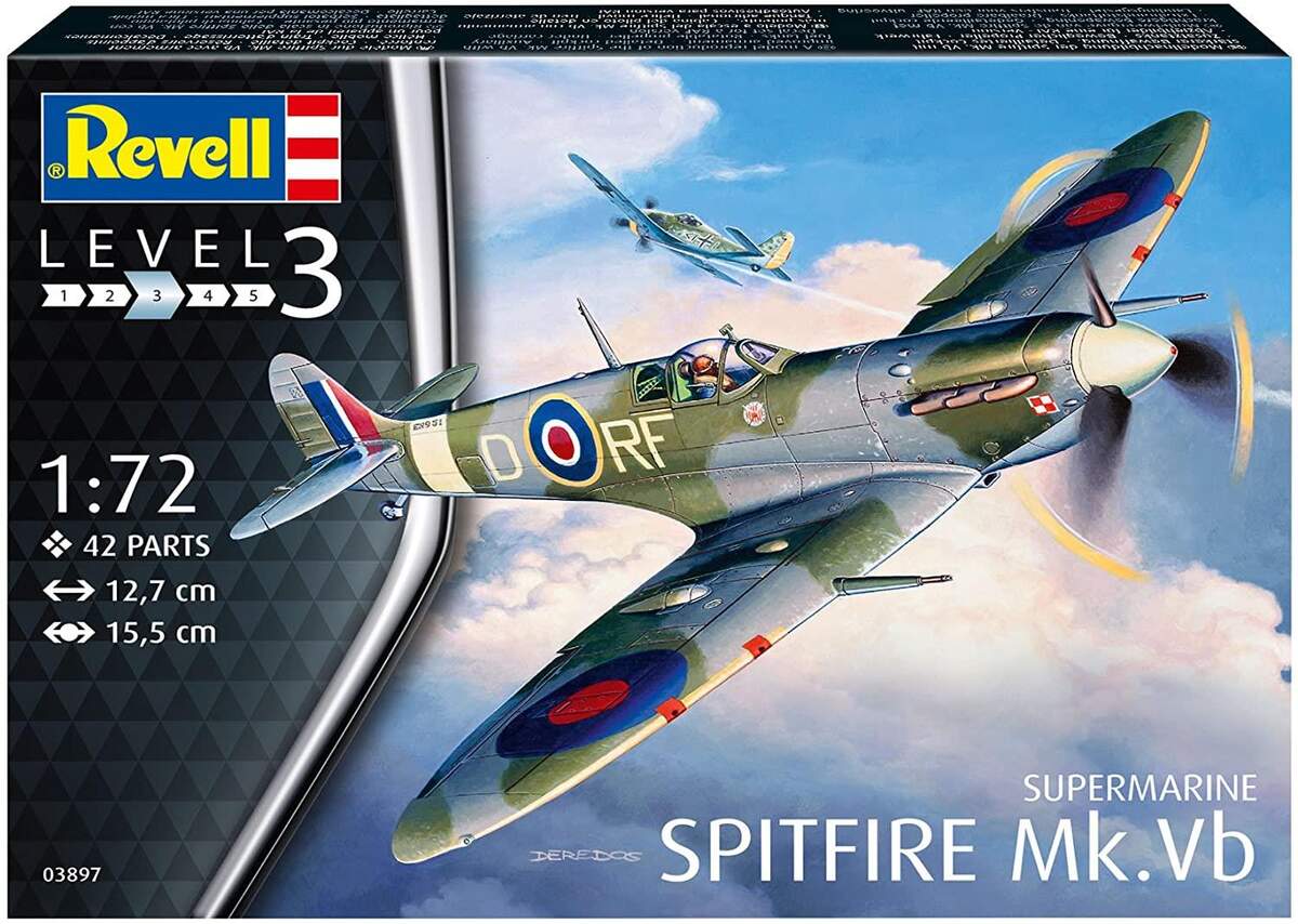 Revell Model Set Supermarine Spitfire Mk.Vb