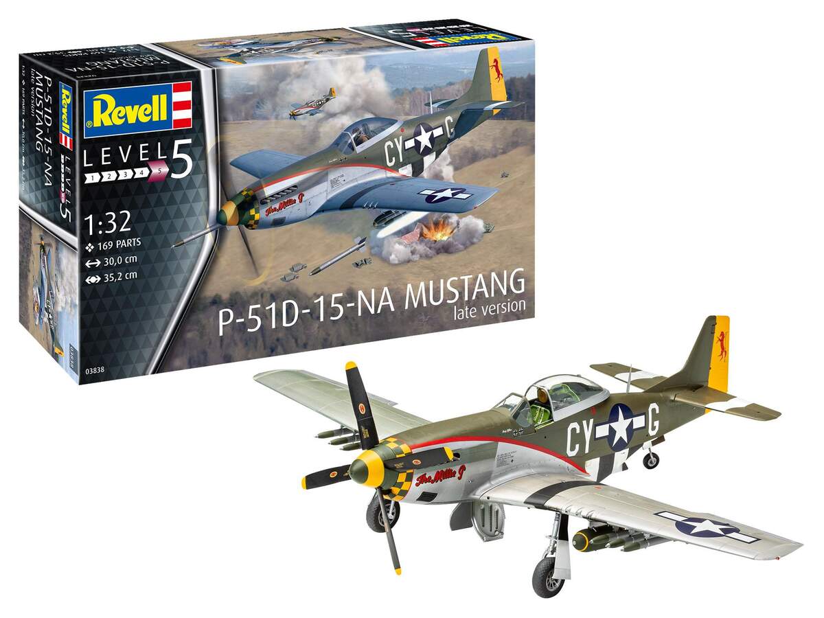 Revell P-51 D Mustang (late version )
