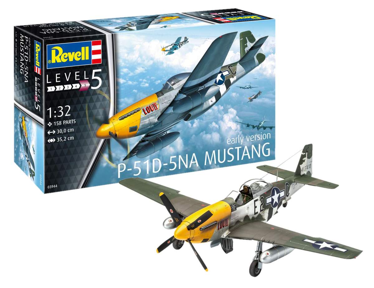 Revell P-51D-5NA Mustang (early version)