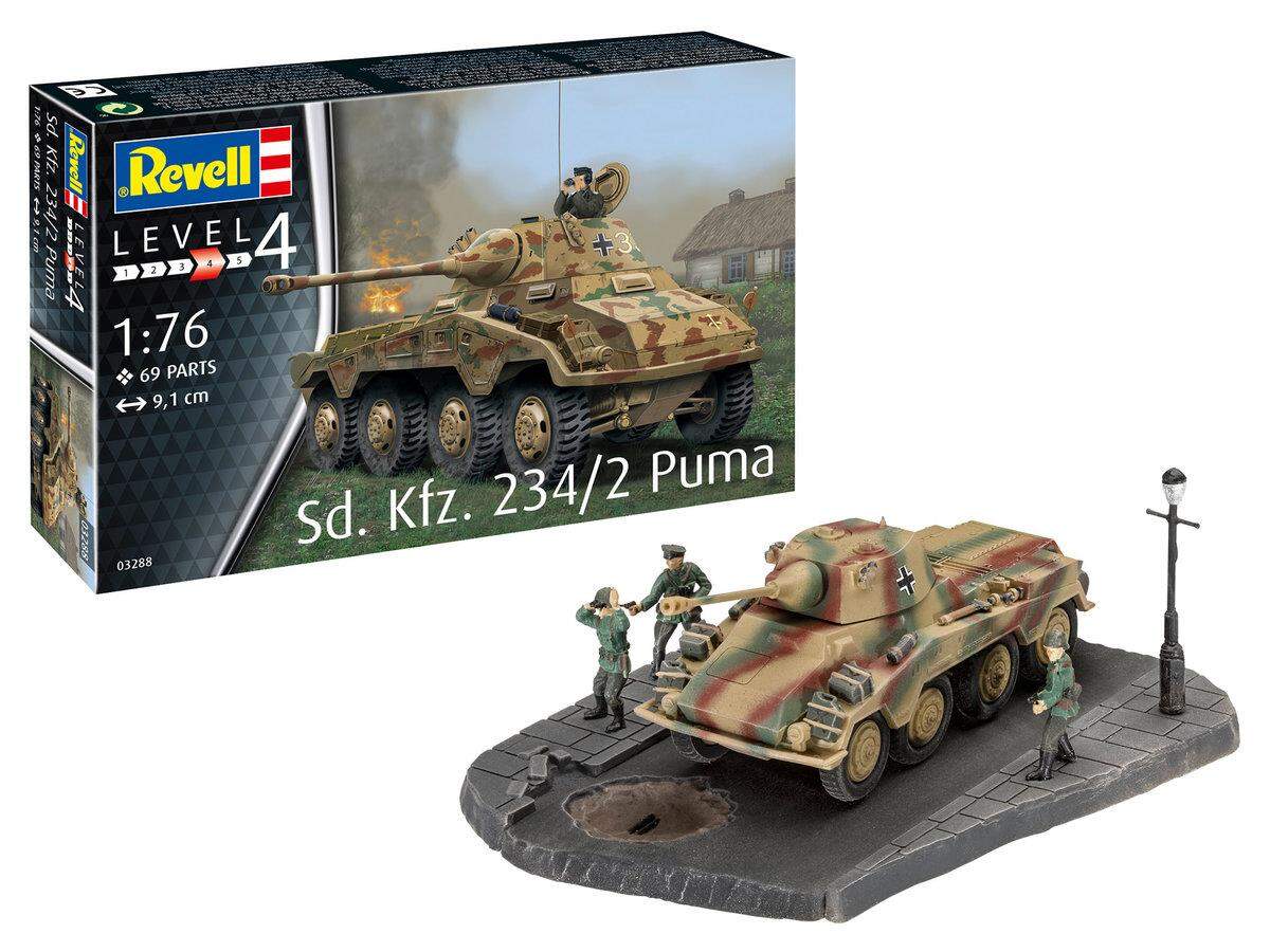 Revell Sd.Kfz. 234/2 Puma, Maßstab: 1:76