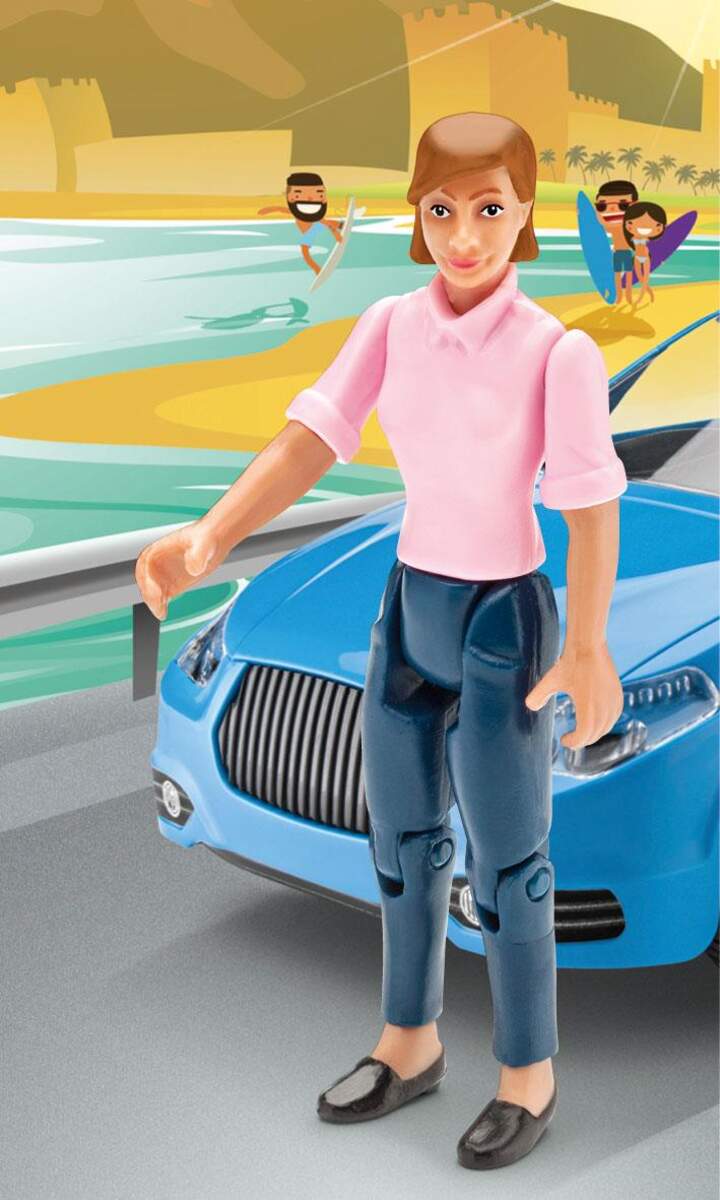 Revell Spielfigur Frau, Maßstab 1:20