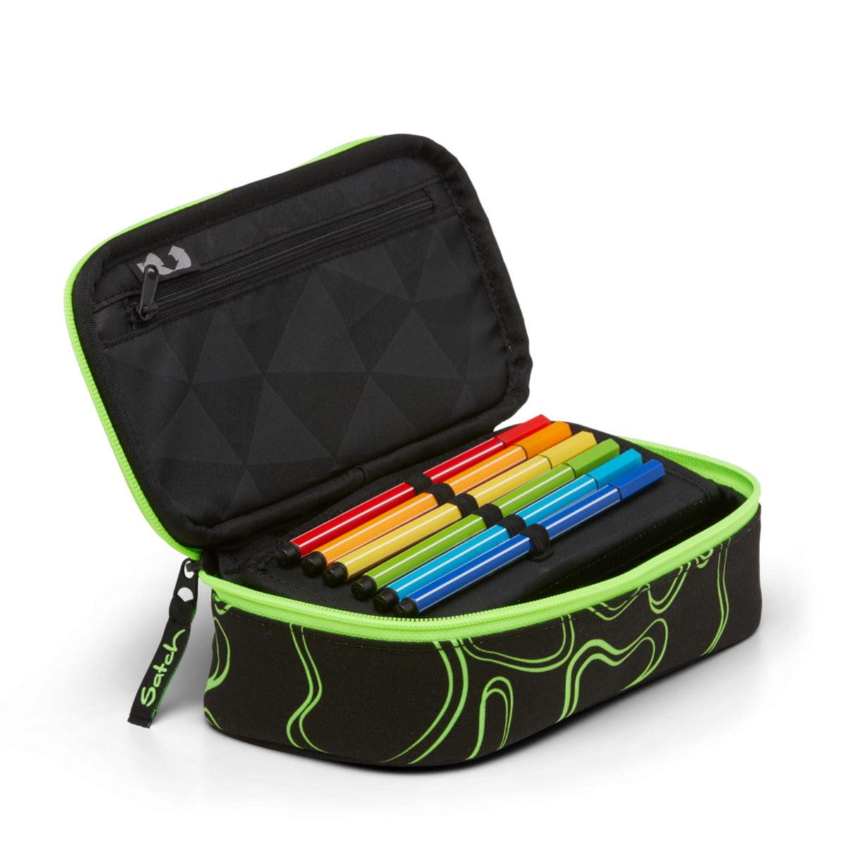 Satch Pencil Box Green Supreme