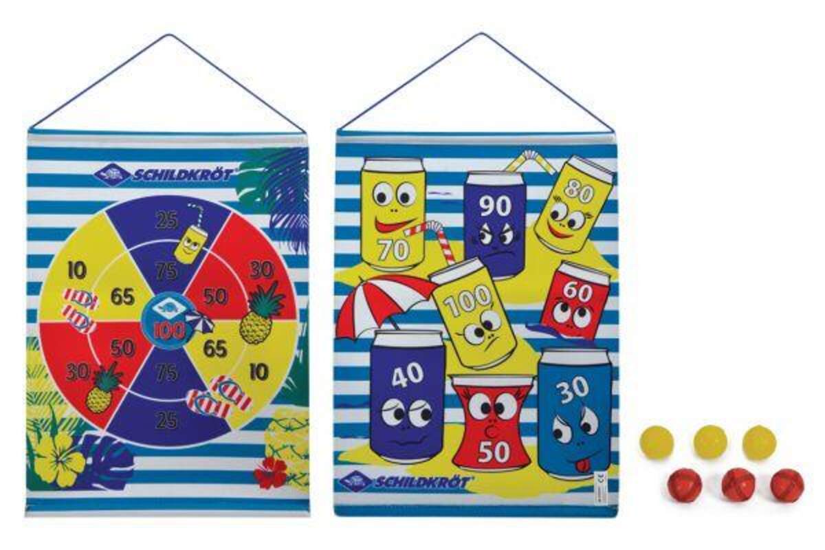 Schildkröt Roll-Up Dart Set, inkl. 2x3 Bälle