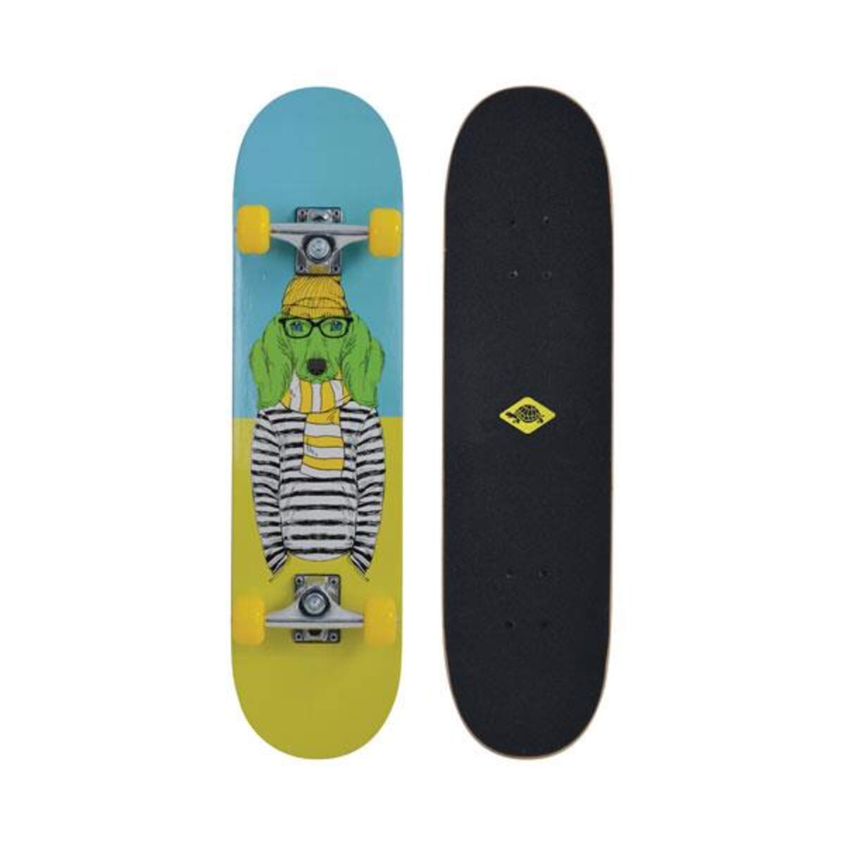 Schildkröt Skateboard Kicker 31 Green Dog