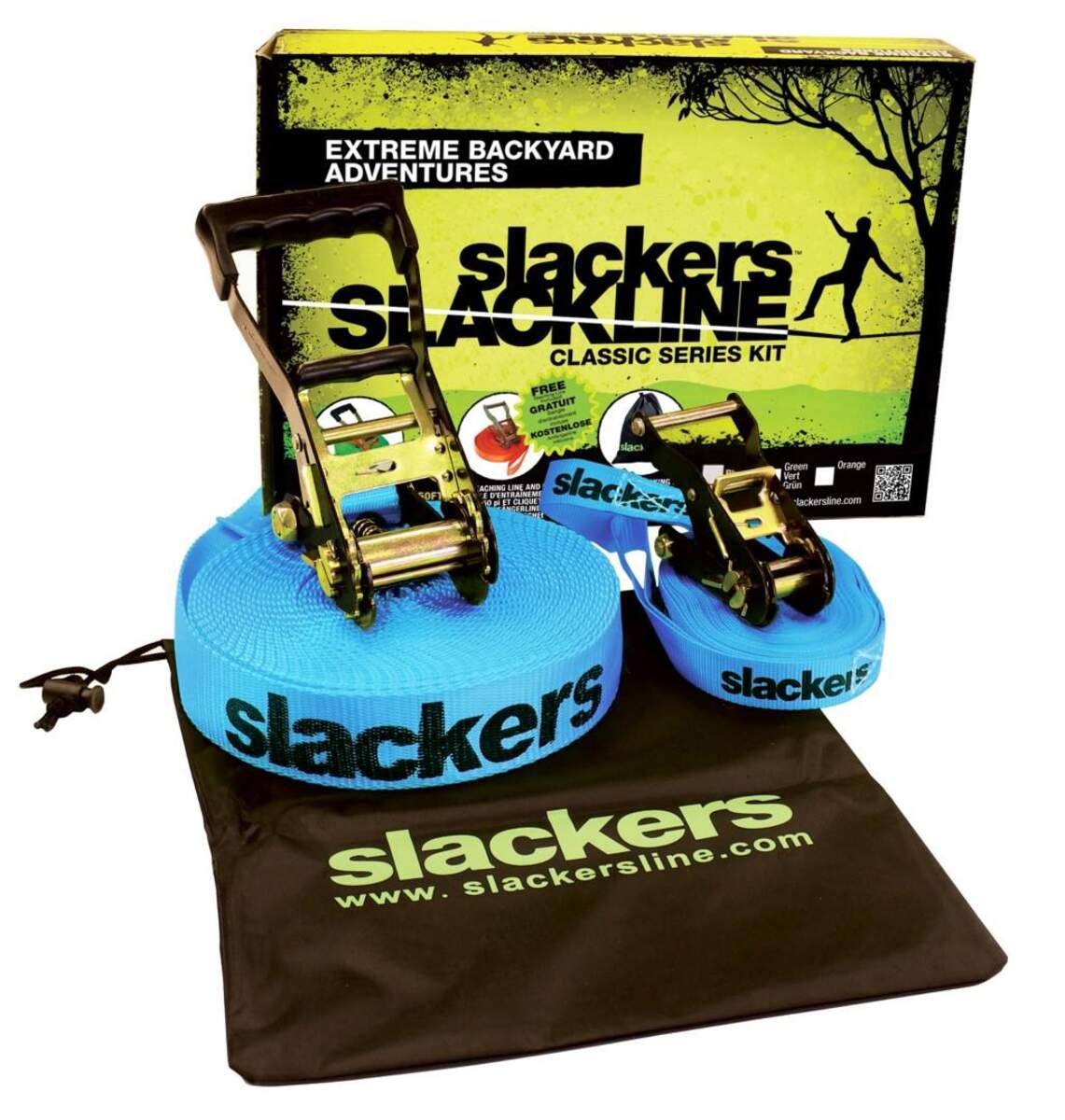 Schildkröt Slackers Slackline Classic 15m