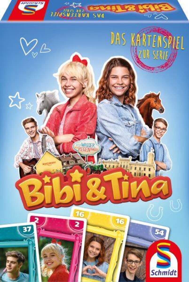 Schmidt Spiele Bibi & Tina, Kartenspiel zur Serie