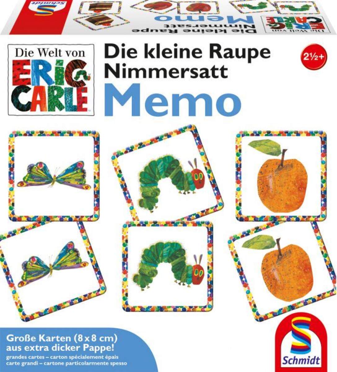 Schmidt Spiele Die kleine Raupe Nimmersatt, Memo