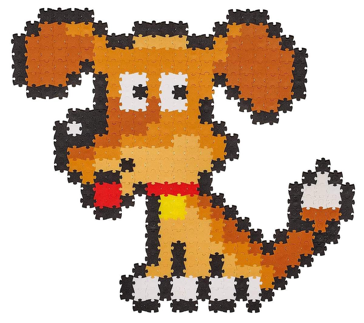 Schmidt Spiele Puzzle - Jixels Hund, 350 Teile, 1 Motiv mit Designvorlage