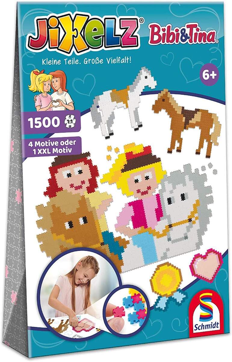 Schmidt Spiele Puzzle - Jixelz Bibi & Tina, 1.500 Teile