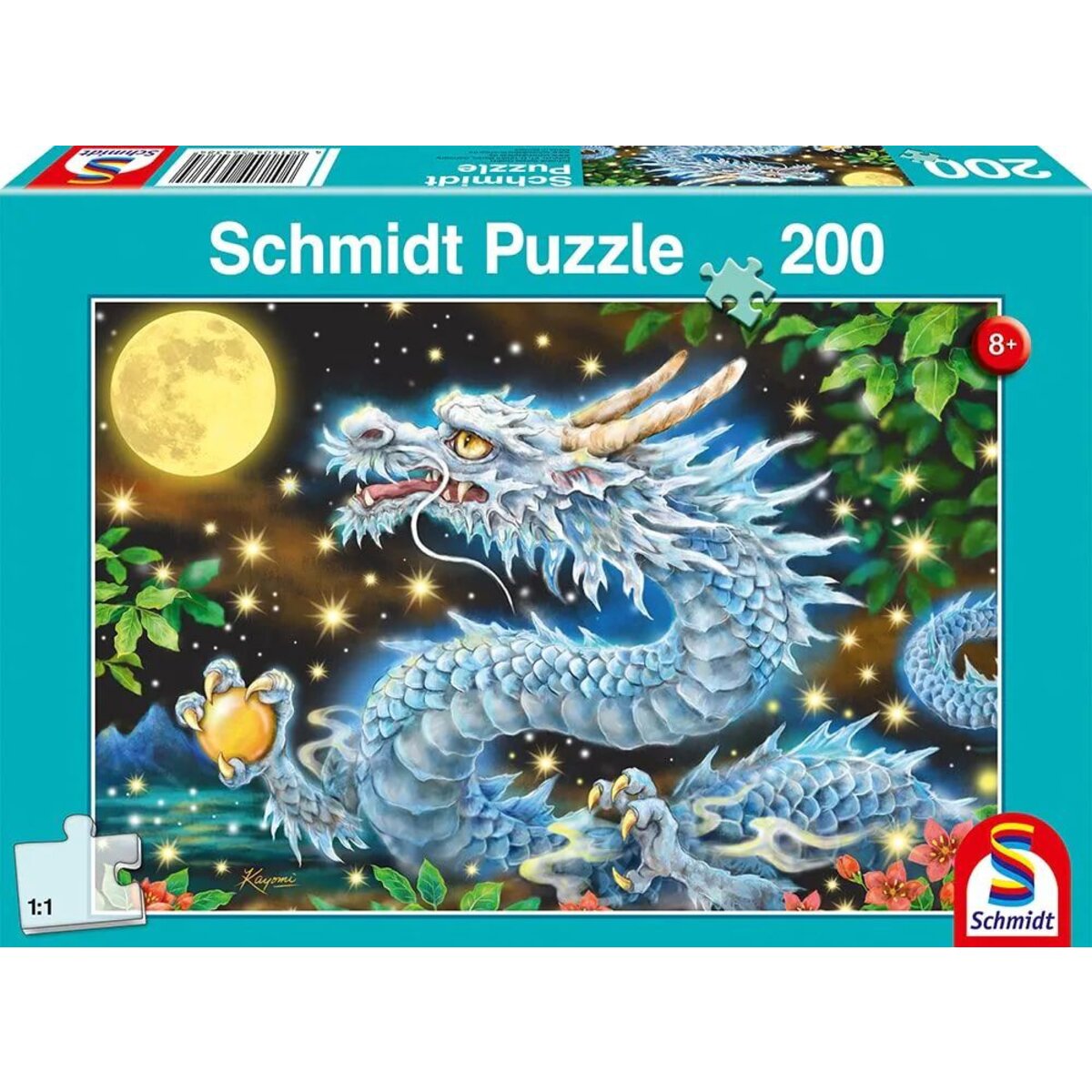 Schmidt Spiele Kinderpuzzle - Drachenabenteuer, 200 Teile