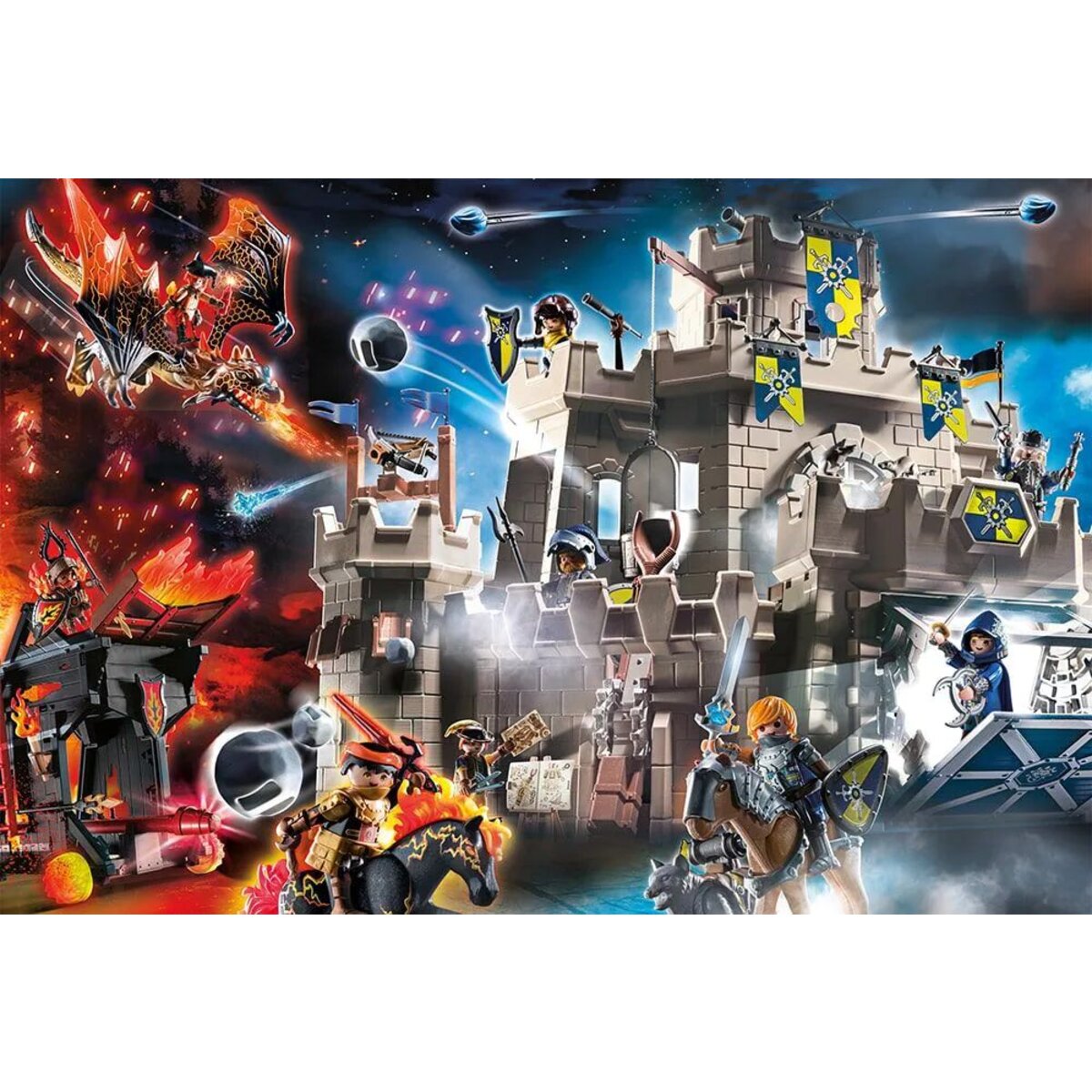 Schmidt Spiele Kinderpuzzle Playmobil®: Novelmore - Die Burg von Novelmore, 150 Teile