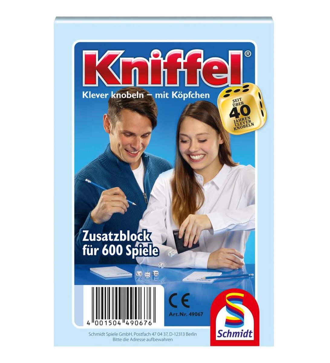 Schmidt Spiele Kniffelblock