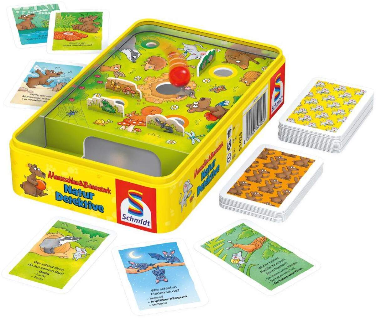 Schmidt Spiele Mauseschlau & Bärenstark, Naturdetektive