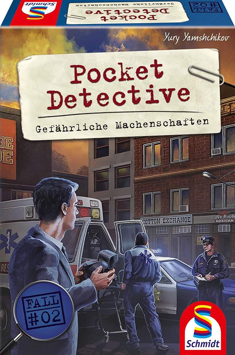 Schmidt Spiele Pocket Detektive: Gefährliche Machenschaften