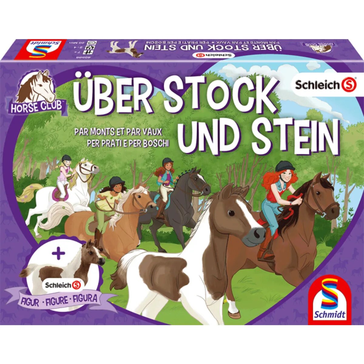 Schmidt Spiele Schleich® Horse Club Über Stock und Stein