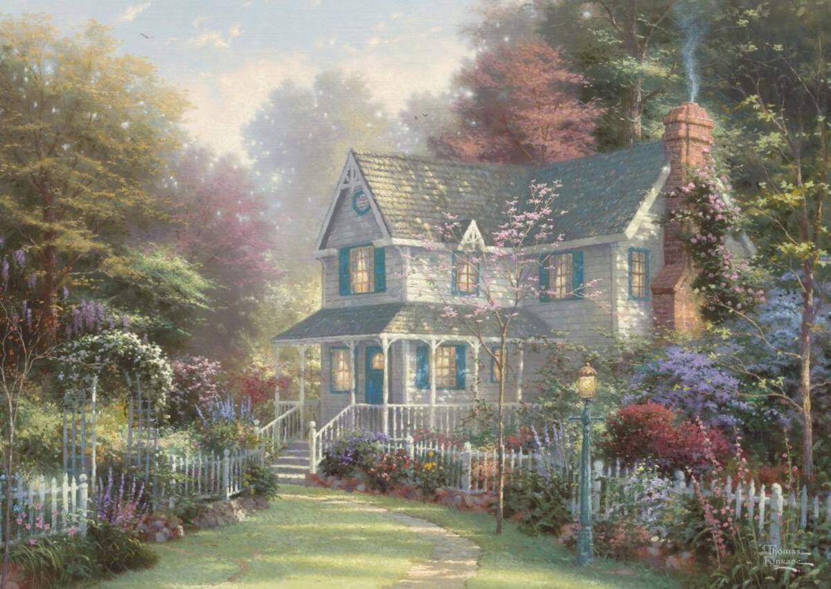 Schmidt Spiele Puzzle - Thomas Kinkade Puzzle - Victoria Garden II, 500 Teile