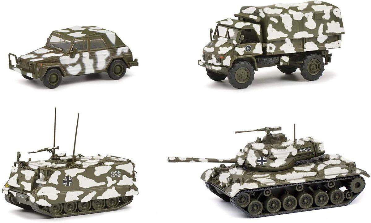 Schuco Set Wintertarnung 1:87