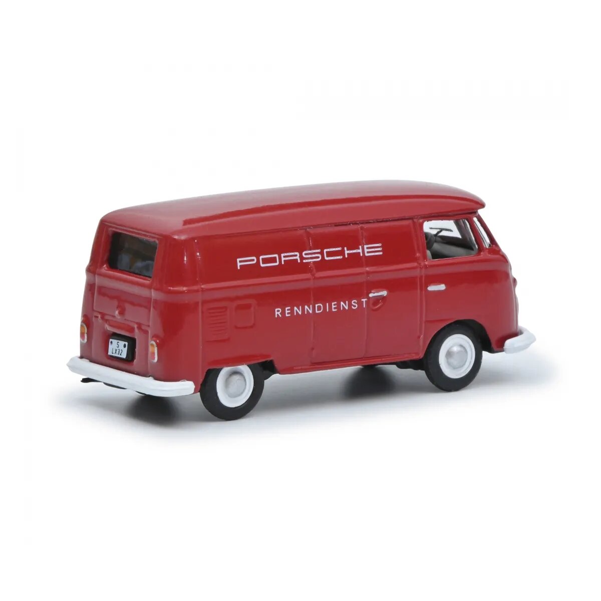 Schuco VW T1 PORSCHE rot 1:87