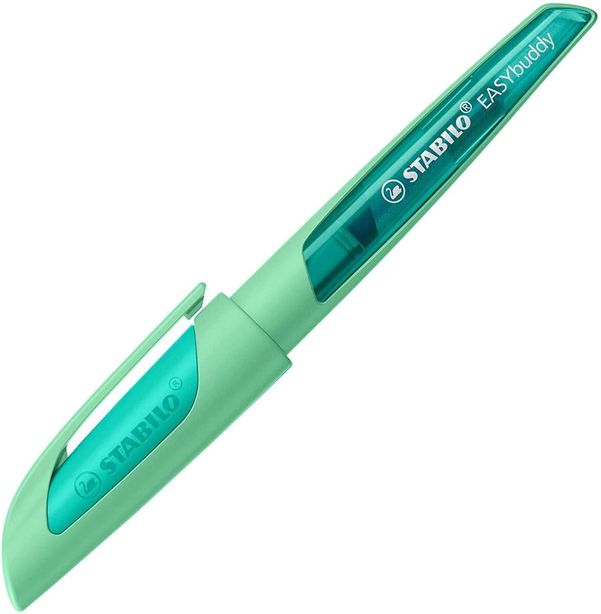 Schulfüller mit Medium-Feder M - STABILO EASYbuddy Pastel in Minzgrün