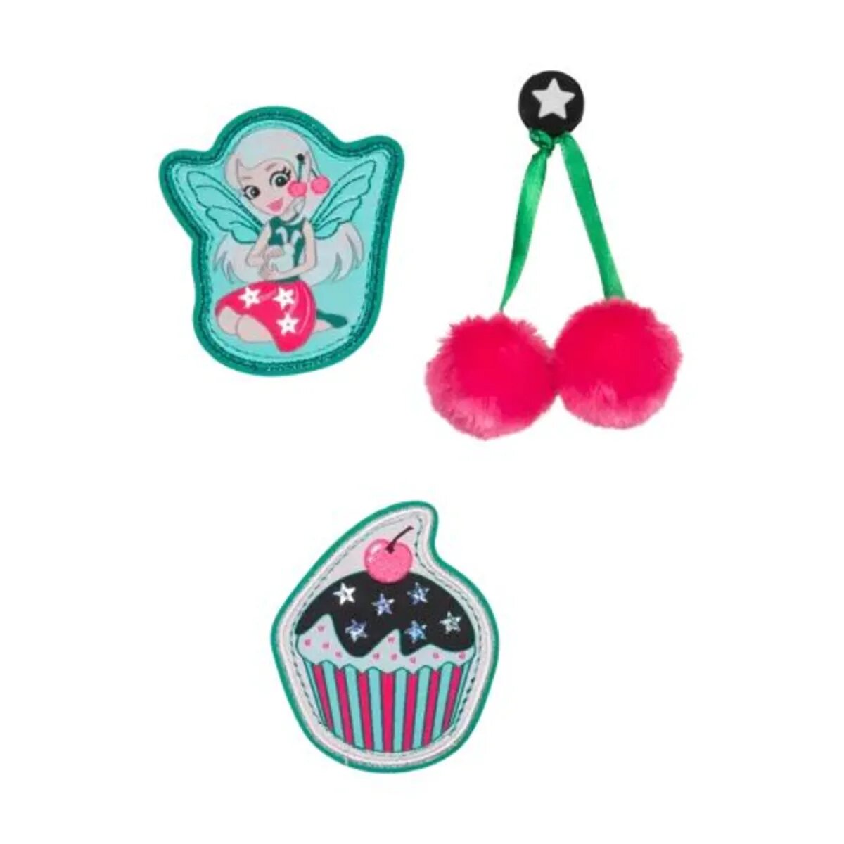 Scout Schulranzen-Set Genius DIN Pink Cherry, 4-teilig