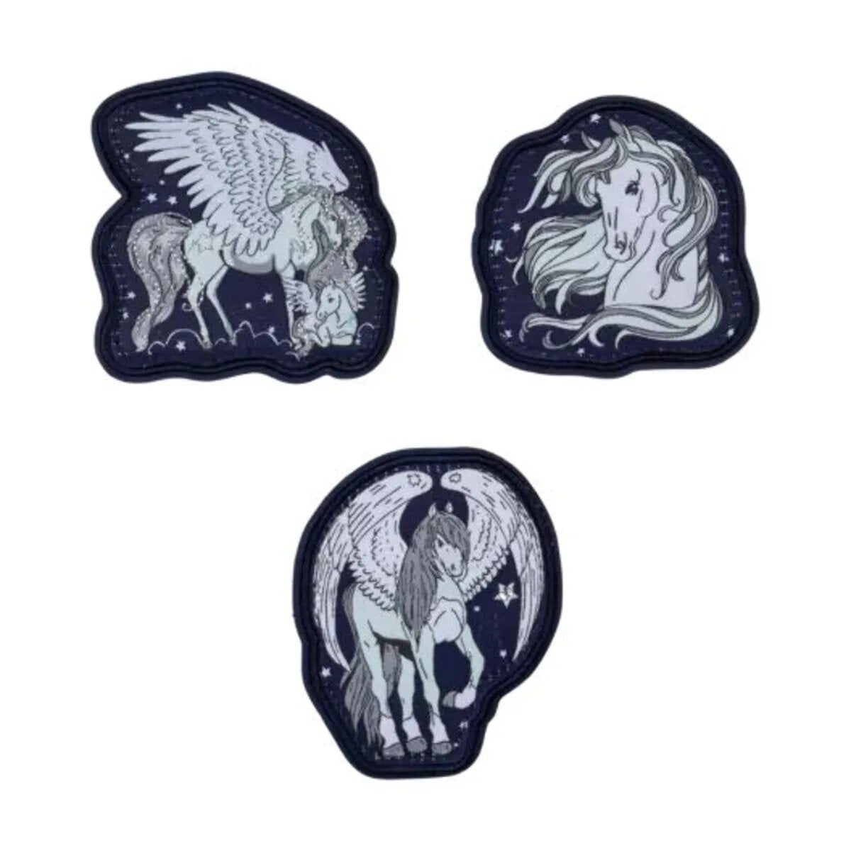 Scout Schulranzen-Set Alpha Exklusiv LED Pegasus, 4-teilig