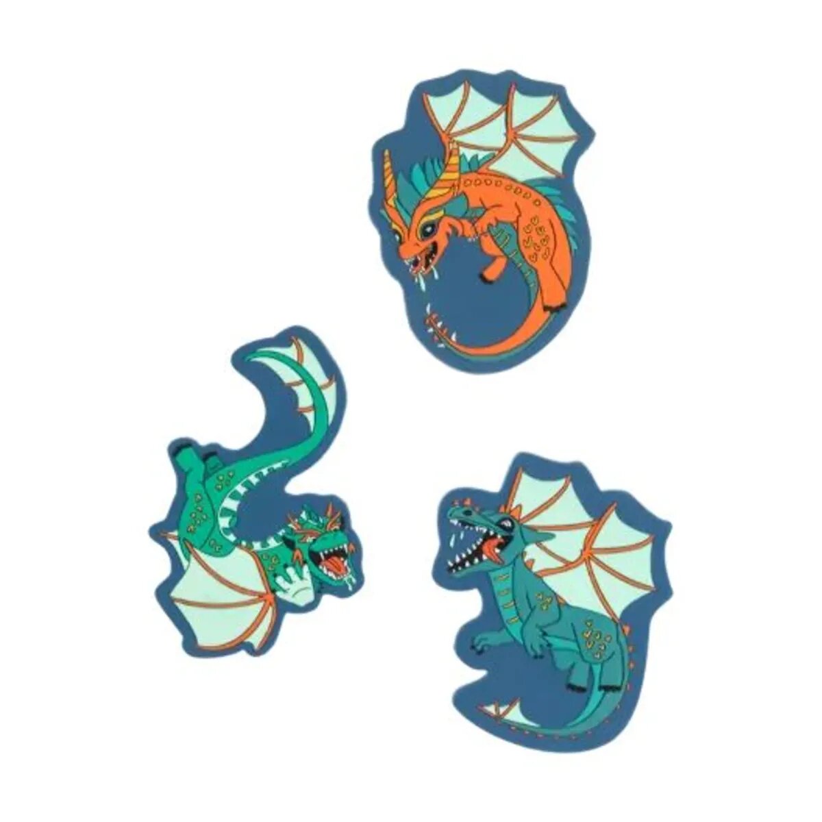 Scout Schulranzen-Set Sunny II Exklusiv Superflash Seadragon, 4-teilig