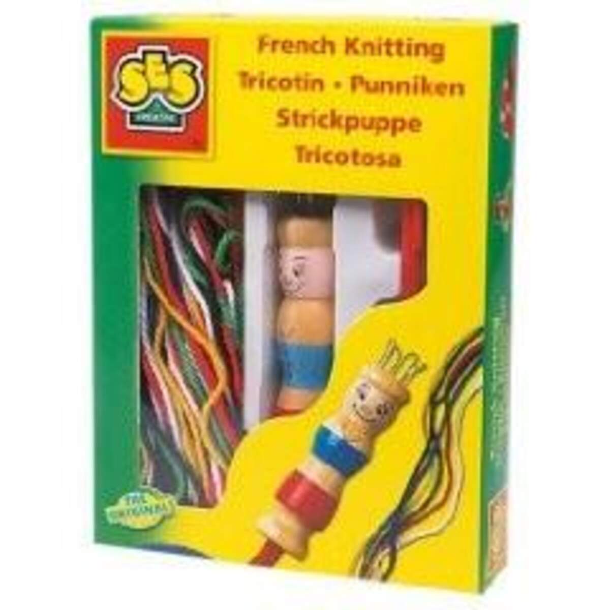 SES Creative 00862 Strickpuppe und Wolle