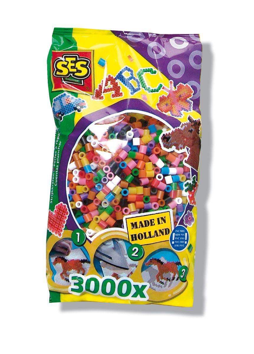 SES Creative Bügelperlen, 3000 Perlen