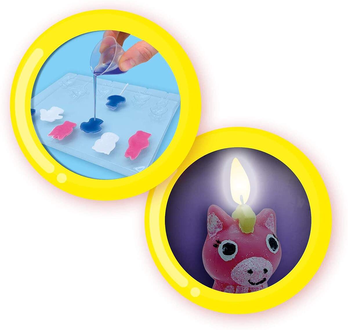 SES Creative Figuren Kerzen gießen