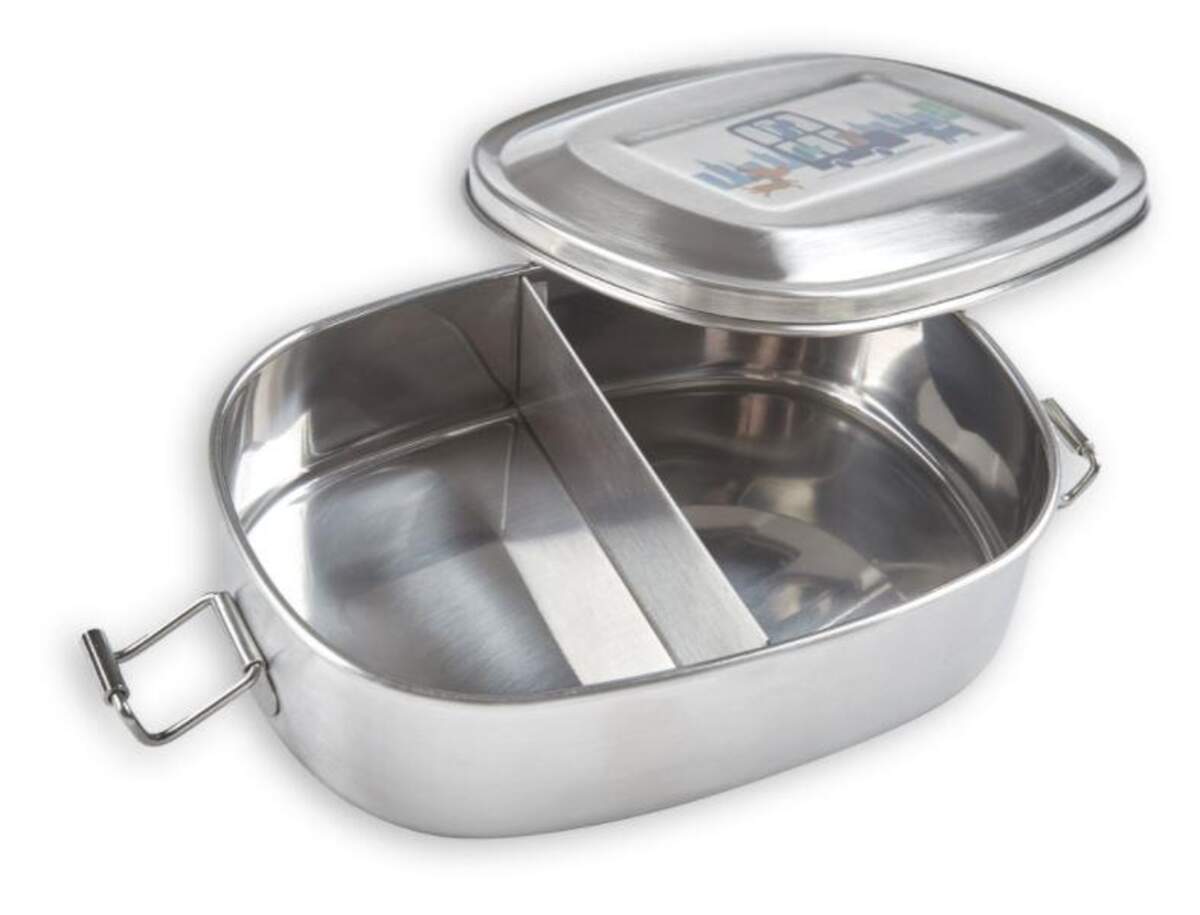 Sigikid Edelstahl Lunchbox, blau Green