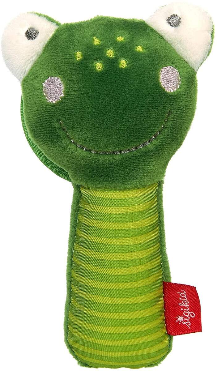 Sigikid Greifling Frosch mit Spiegel, Red Stars