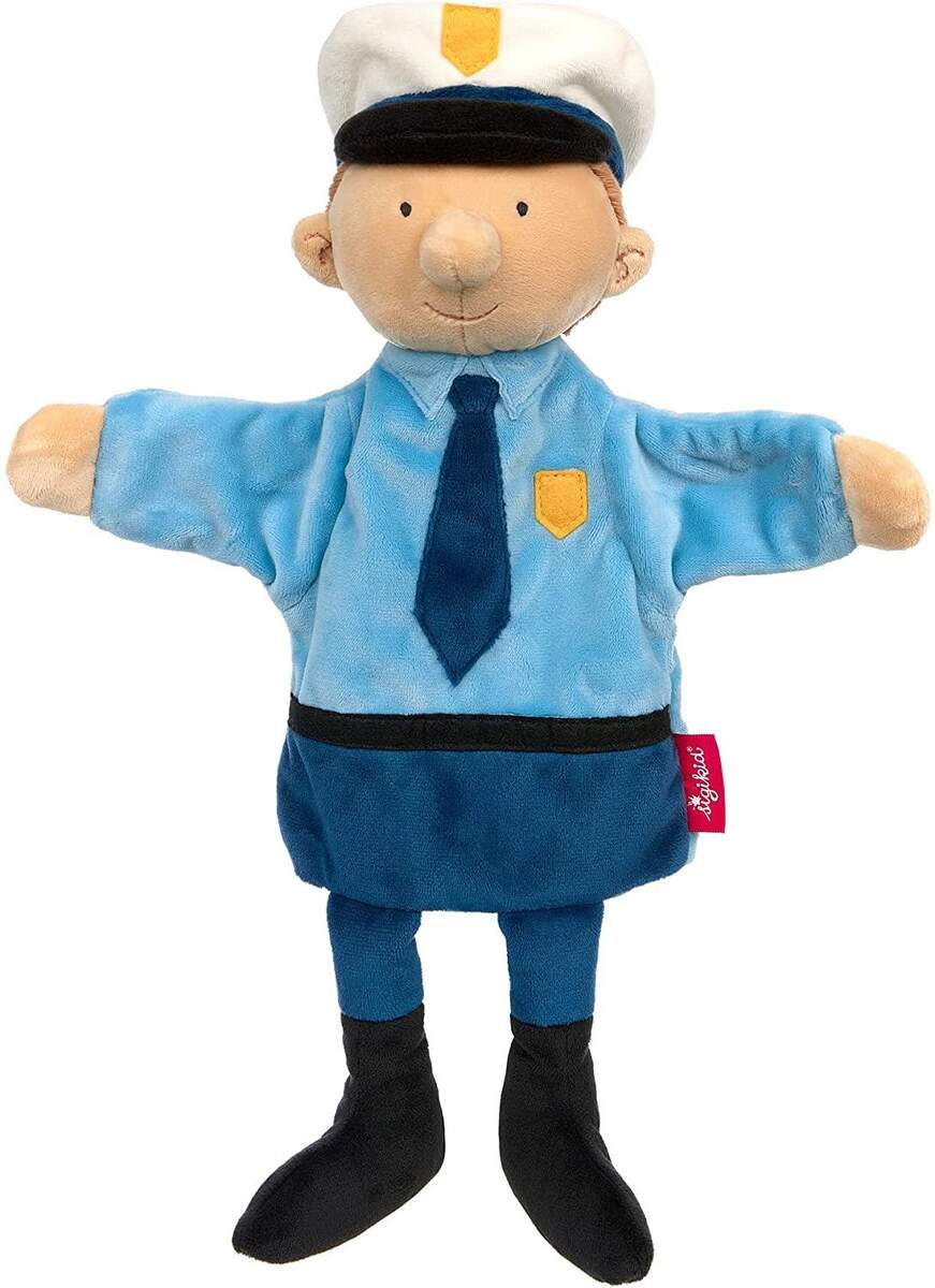 Sigikid Handspielpuppe Polizist, My Little Theatre