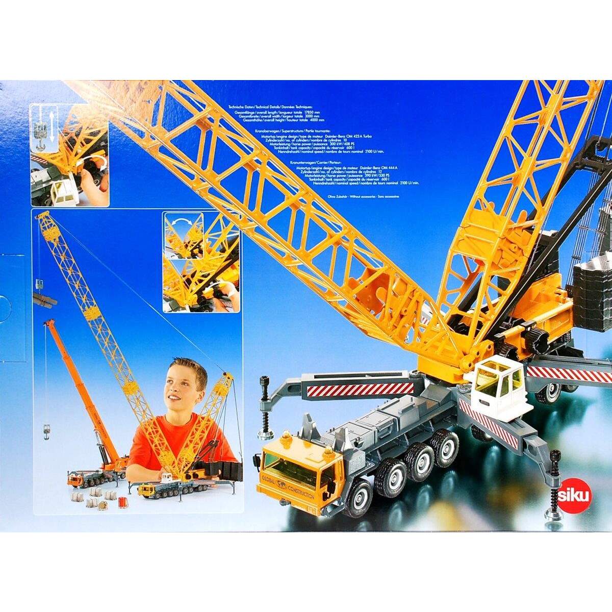 SIKU 4810 Schwerer Mobilkran