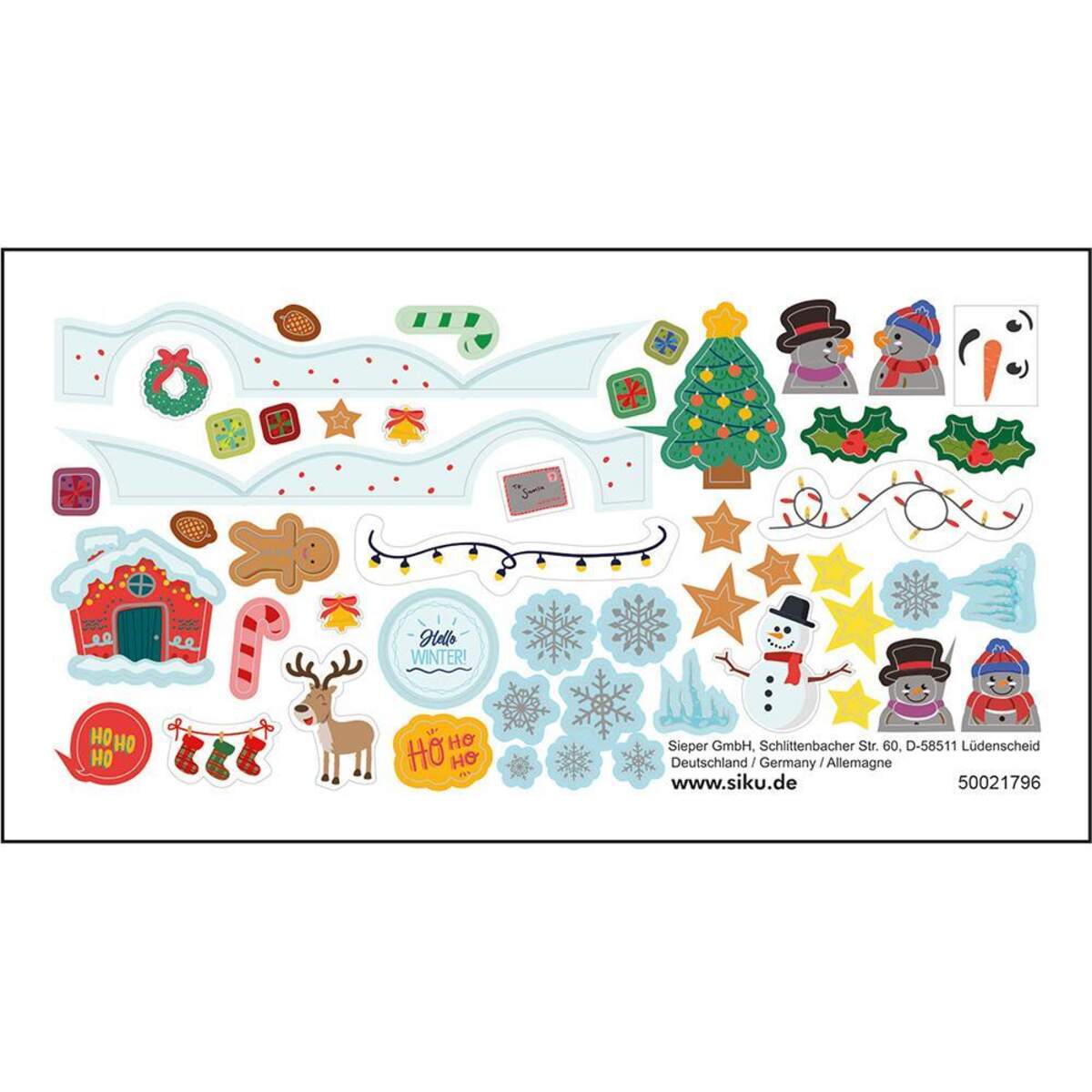 SIKU 6505 VW T5 Schneemann