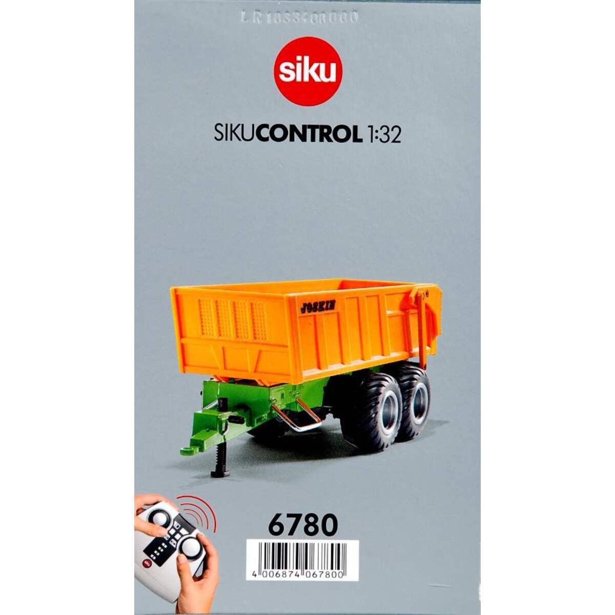 SIKU 6780 Tandem-Achs-Anhänger