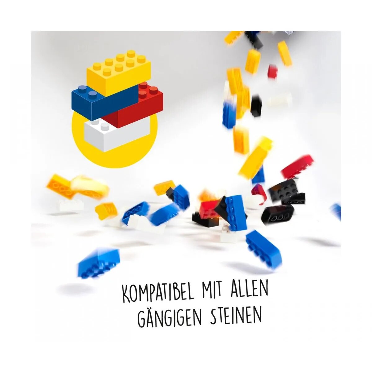 Simba Blox 100 weiße 4er Steine in Dose