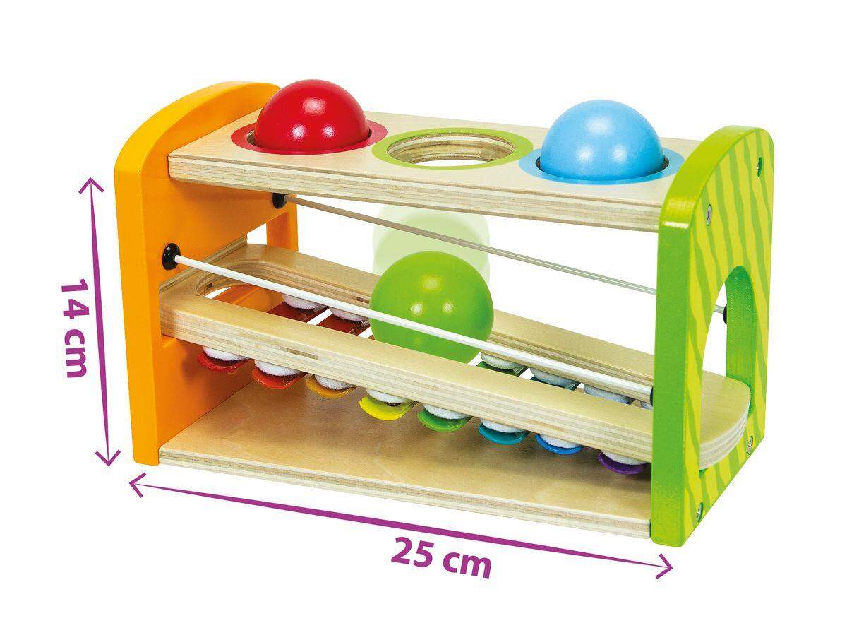 Simba Eichhorn Color Xylophon Klopfbank