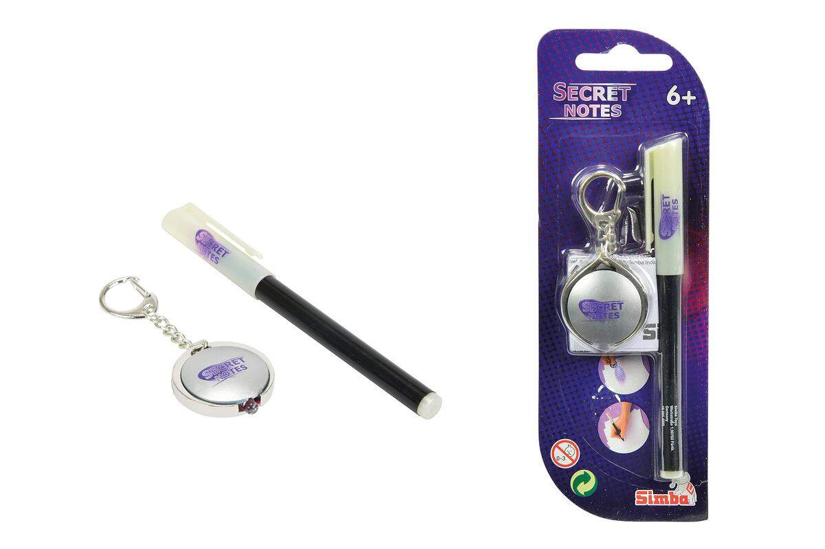 Simba Secret Notes Geheimstift mit UV-Leuchte