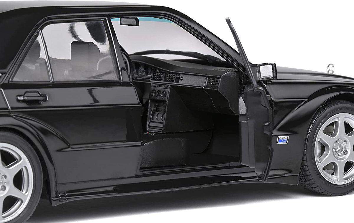 Simba Solido Mercedes Benz 190E Evo 2, schwarz, 1:18